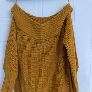 Mustard sweater